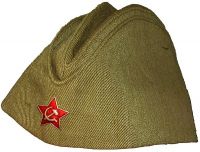 Военная пилотка образца 1943 года на 9-ое мая