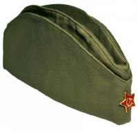 Военная пилотка солдата времен ВОВ на 9-ое мая